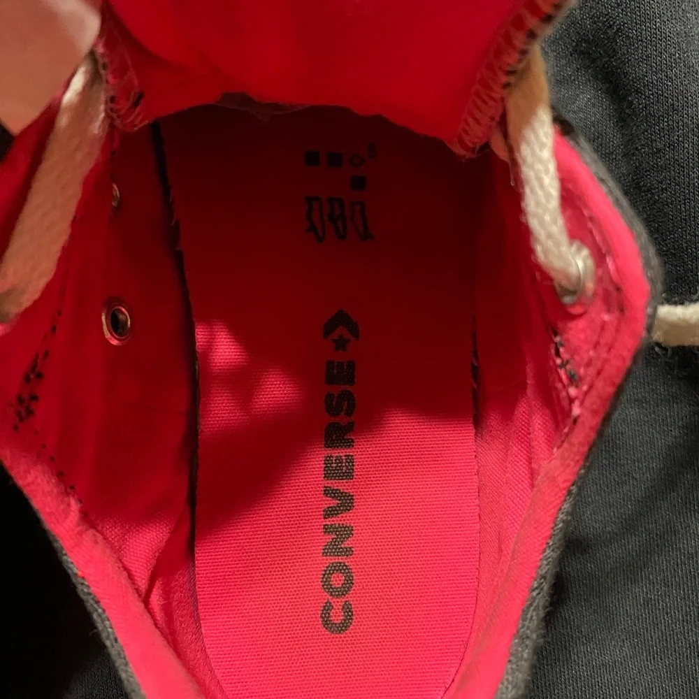 Converse All Stars pink/gray size youth 2